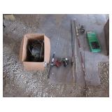 Interphase 20/20 Fish Finder, Rod Rack, Poles