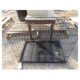 Wire Kennel with Tray