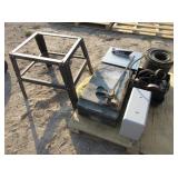 Metal Table Frame, Foam Padding, Tile Cutter,