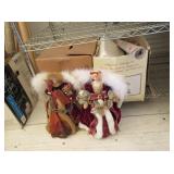Nativity, Wrapping Paper, Christmas Figurines
