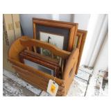 Wood Basket, Framed Photos