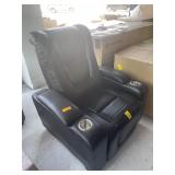 Black Leather Recliner