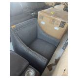 Gray Cloth Sitting Chair