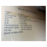 Baxton Studio Dark Brown Dining Table