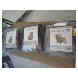 3) Assorted Chair Slipcovers