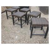 6) Outdoor Bar Stools*