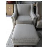 Harlow Chair and Ottoman