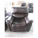 Brown Leather Recliner