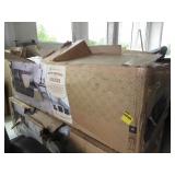 Brown Leather Sofa*Damaged