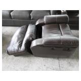 Leather Recliner AS IS