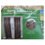 Natural Bamboo Curtain Panel