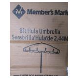 8ft Hula Umbrella