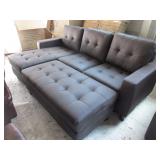Sectional Couch with Ottoman