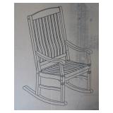 Teak Porch Rocker