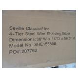 4 Tier Steel Wire Shelving