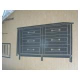 Modern Farmhouse 6 Drawer Dresser