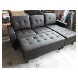 Sectional Couch with Ottoman