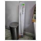 Honeywell 4' Shop Light, 2) Soft Close Trash Cans