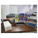 Baseball Cards, Firecrackers, Train Cars, Knife