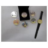 Collector Medallions, Poke mon Medallion, Watch