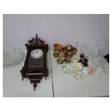 Contents On Table, Clock, Vintage Collectibles,