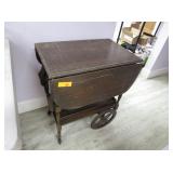 Vintage Rolling Tea Cart