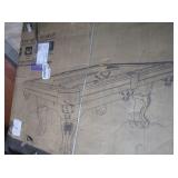 Barrington 96' Ball And Claw Leg Pool Table, As Is