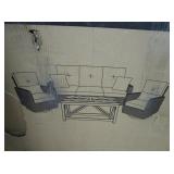 4) Piece Deep Seating Patio Set, As Is, May Have
