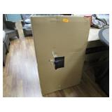 Black Tin Patio Coffee Table, As Is, May Have