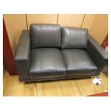 Leather Loveseat