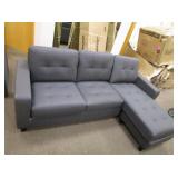 Taylor Leather Reversible Sectional