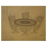 8) Piece Patio Dining Set