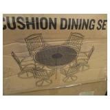 Harbor Hill 7) Piece Cushion Dining Set