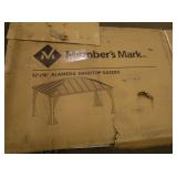Partial 12' x 16' Alameda Hardtop Gazebo, Missing