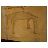 Hardtop Gazebo With Woodgrain 10' x 12'