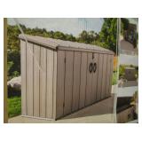 Horizontal Outdoor Storage Shed