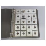 Binder With Coin Collection