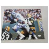 Authentic "Charlie Sanders" Signed / Autographed