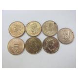 7) Presidential Coins