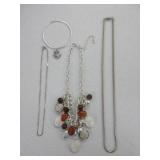 Fashion Anchor Charm Bracelet, Beaded Necklace