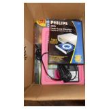 DVD Lens Cleaner and Cases, Tablet Holder, Cables