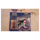 Baseball Trading Cards and Figurine