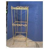 Wire Stand Glass Shelves