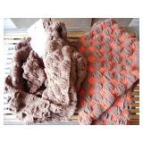 2) Infinity Knitted Scarves