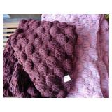 2) Infinity Knitted Scarves