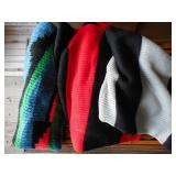 3) Knitted Infinity Scarves