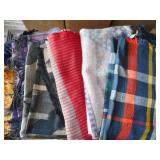 6) Long Fringe Scarves