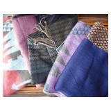 5) Long Fringe Scarves