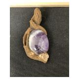 Amethyst Custom Tree Pendant
