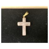 Rose Quartz Cross